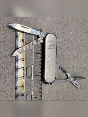 Vintage Stainless Steel Multi-Tool Pocket Knife